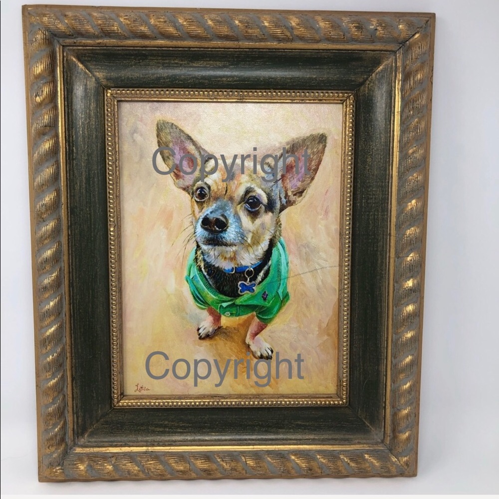 Giclee of Anthropomorphic Chihuahua